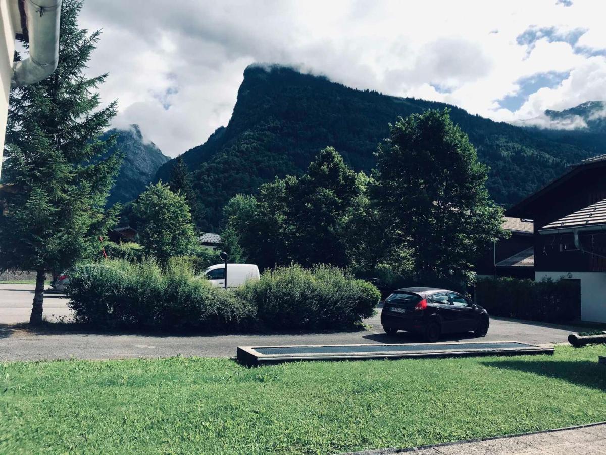 Appartement Cosy Avec Piscines, Parking Et Wifi A Samoens - Fr-1-629-32 Bagian luar foto