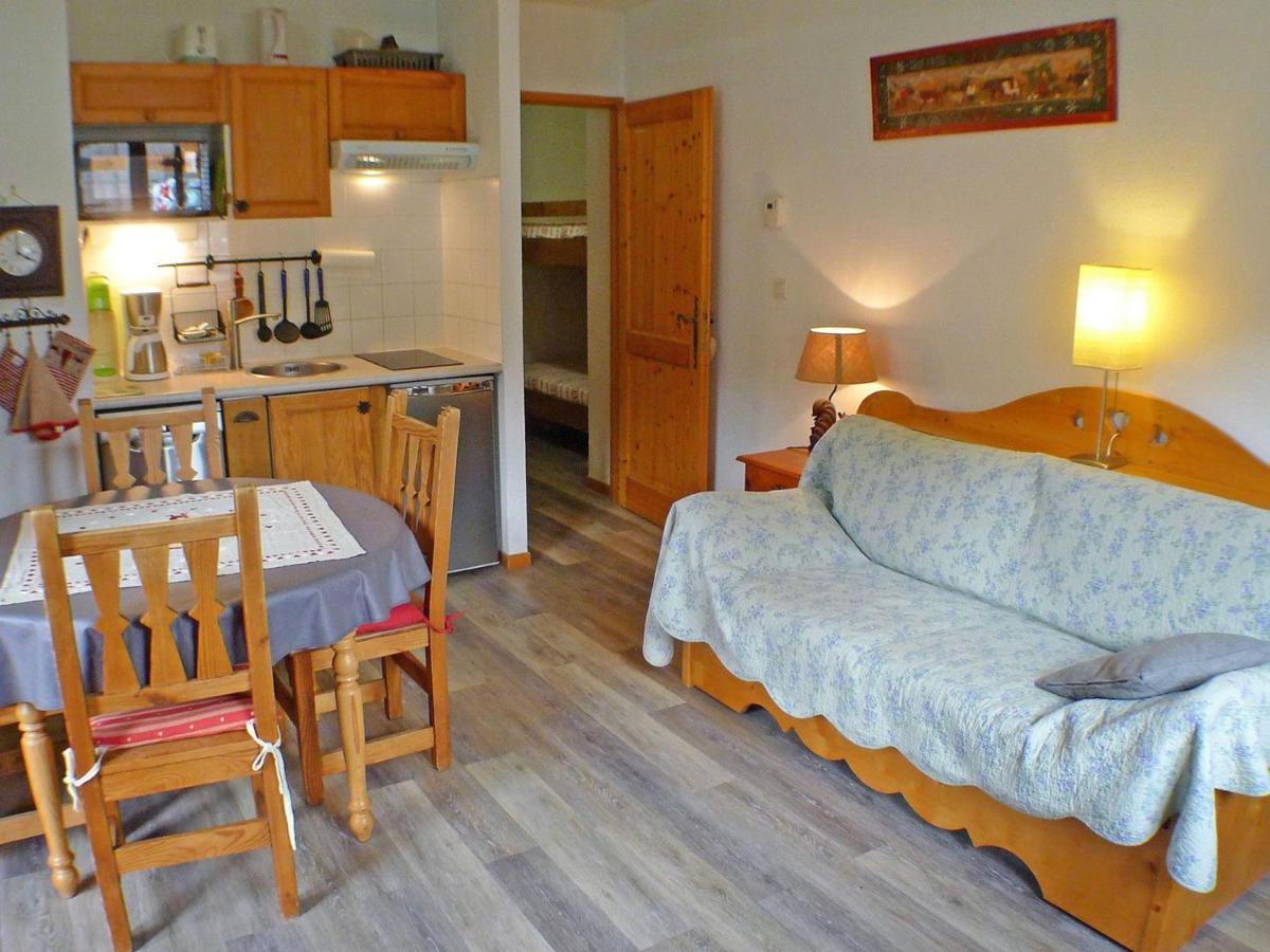 Appartement Cosy Avec Piscines, Parking Et Wifi A Samoens - Fr-1-629-32 Bagian luar foto